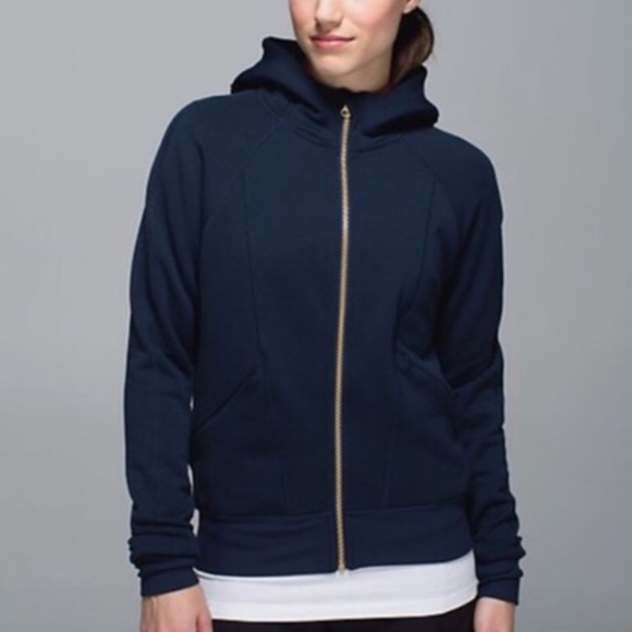 lululemon athletica Tops - | Lululemon | Grapefruit Polar Fleece. Size 4.